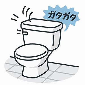 タンクからの異音